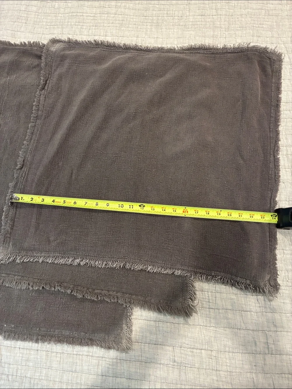Crate & Barrel - Grey Throw Pillow Covers - set of 3